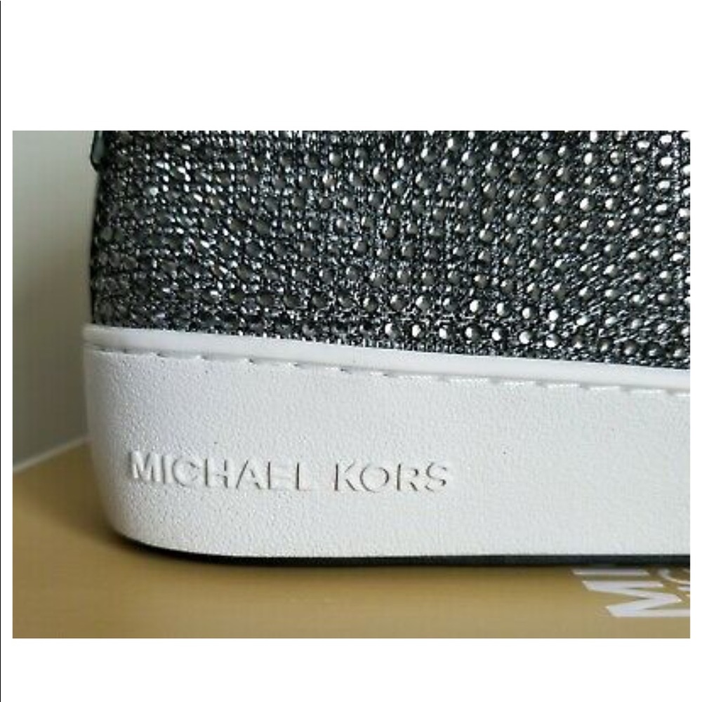 Micheal Kors trent high top sneakers - Bling - Picture 5 of 7